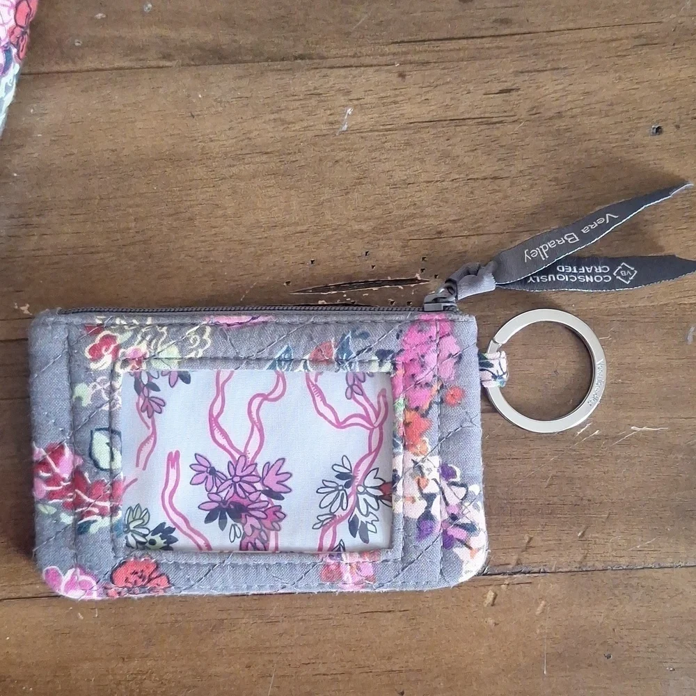 Vera Bradley Blooming Crossbody Bag Plus a Matching Wallet